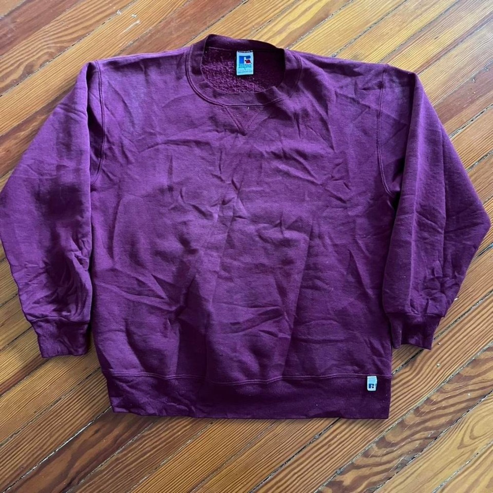 1990s Russel Athletics Perfect Cotton Crewneck Sweater size L